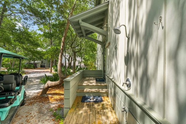 499 Patina Blvd, Inlet Beach, FL 32461 - view of wooden deck