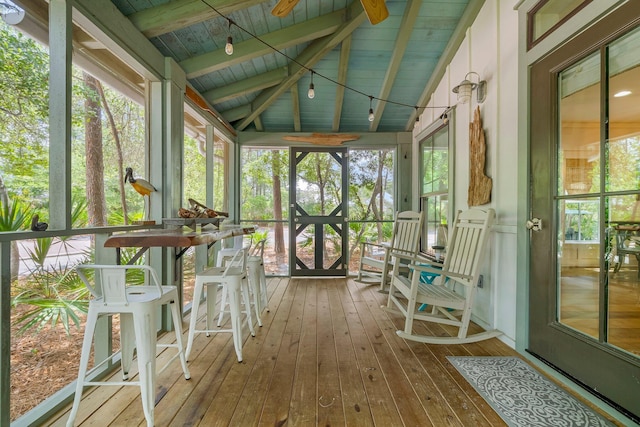 499 Patina Blvd, Inlet Beach, FL 32461 - view of sunroom / solarium