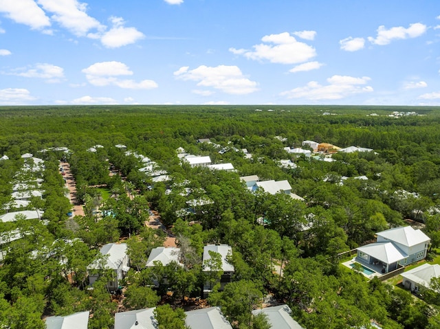 499 Patina Blvd, Inlet Beach, FL 32461 - bird's eye view of a heavily wooded area
