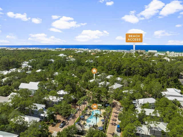499 Patina Blvd, Inlet Beach, FL 32461 - bird's eye view of a large body of water and a pool