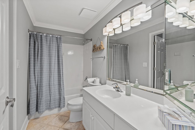 164 Blue Lupine Way Unit 411, Santa Rosa Beach, FL 32459 - bathroom featuring vanity, ornamental molding, and shower / tub combo