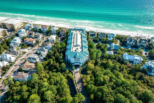164 Blue Lupine Way Unit 411, Santa Rosa Beach, FL 32459 - aerial perspective of suburban area with extended coastline