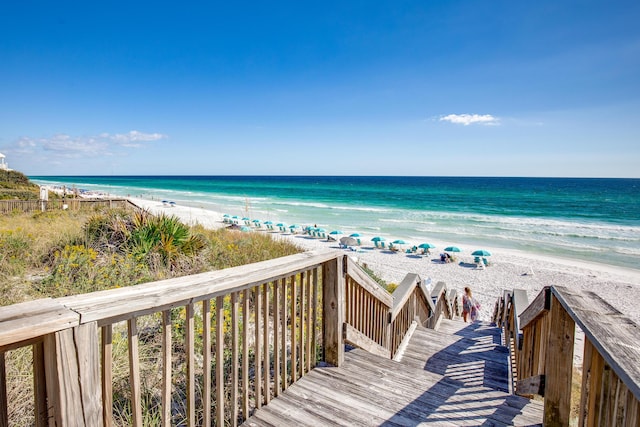 164 Blue Lupine Way Unit 411, Santa Rosa Beach, FL 32459 - water view featuring nearby beach