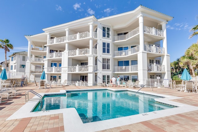 164 Blue Lupine Way Unit 411, Santa Rosa Beach, FL 32459 - community pool with a patio area