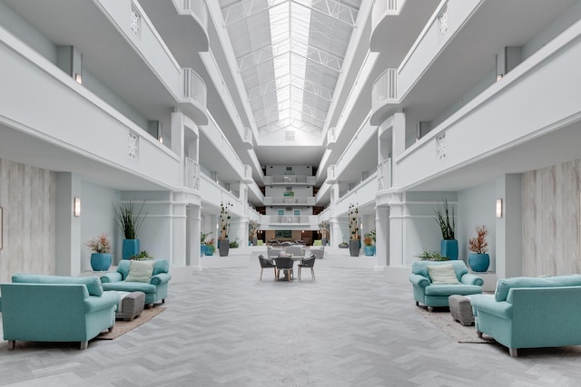 164 Blue Lupine Way Unit 411, Santa Rosa Beach, FL 32459 - community lobby featuring a high ceiling