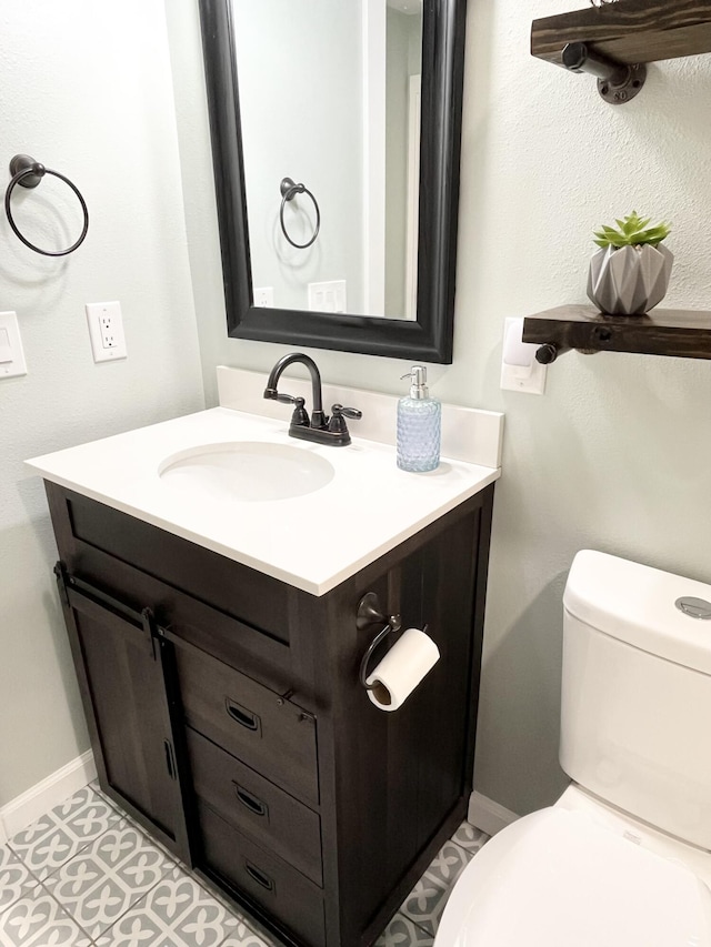 612 NE Powell Dr, Fort Walton Beach, FL 32547 - bathroom featuring vanity and tile patterned flooring