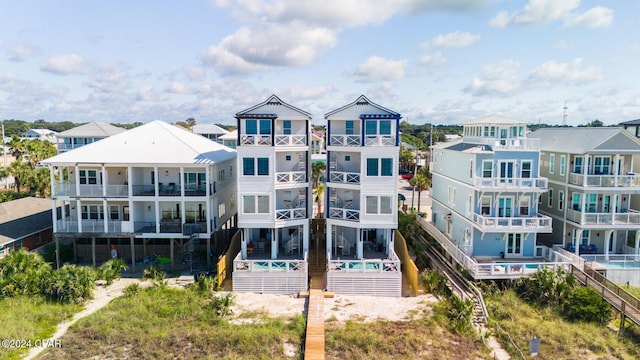 19989 Front Beach Rd, Panama City Beach, FL 32413 - back of property featuring a residential view