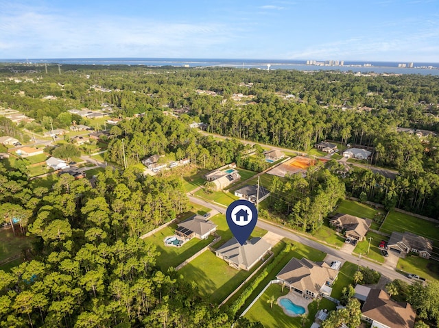 8152 Nevada St, Navarre, FL 32566 - aerial overview of property's location featuring nearby suburban area
