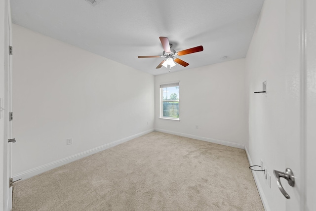 8152 Nevada St, Navarre, FL 32566 - spare room with ceiling fan and carpet