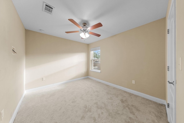 8152 Nevada St, Navarre, FL 32566 - carpeted empty room with ceiling fan and baseboards