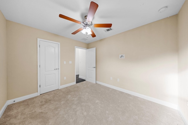 8152 Nevada St, Navarre, FL 32566 - unfurnished bedroom featuring carpet flooring and ceiling fan