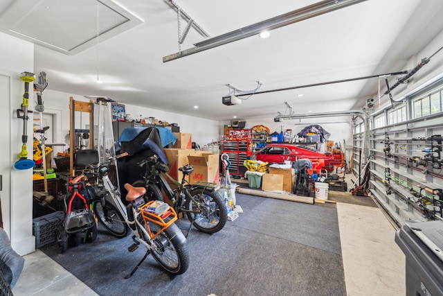 508 W Point Washington Rd, Santa Rosa Beach, FL 32459 - garage featuring a garage door opener