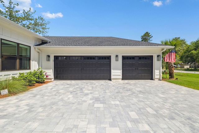 508 W Point Washington Rd, Santa Rosa Beach, FL 32459 - garage featuring decorative driveway