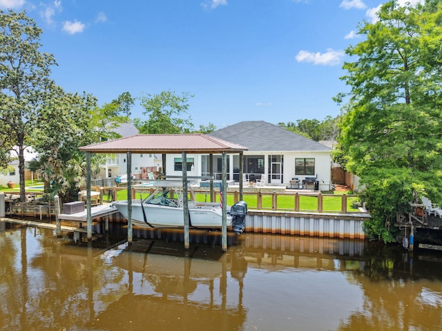 508 W Point Washington Rd, Santa Rosa Beach, FL 32459 - dock with a water view
