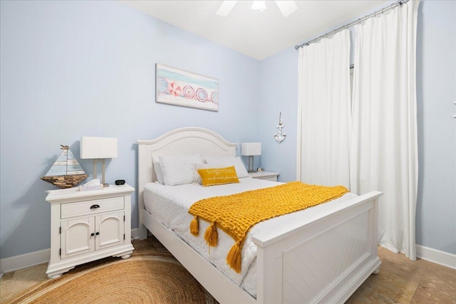 231 Somerset Bridge Rd Unit 1209, Santa Rosa Beach, FL 32459 - bedroom with baseboards and ceiling fan