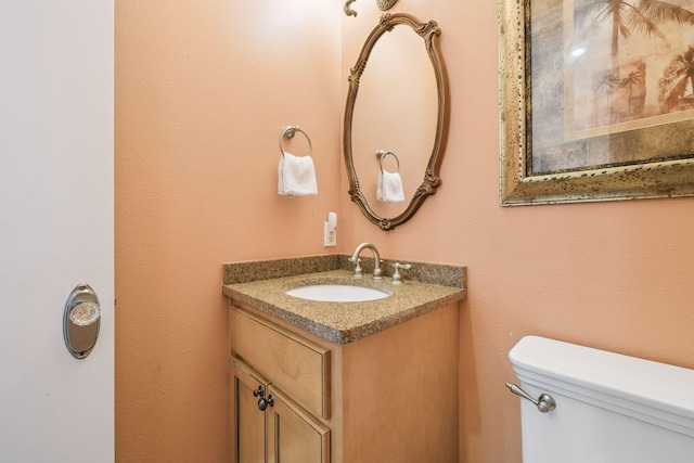 19108 Front Beach Rd Unit A & B, Panama City Beach, FL 32413 - half bath featuring vanity and toilet
