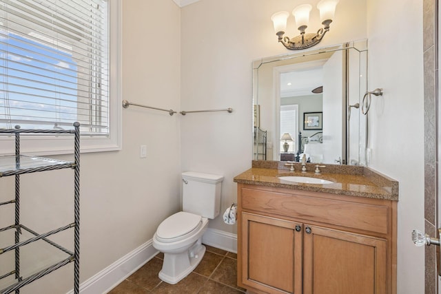 19108 Front Beach Rd Unit A & B, Panama City Beach, FL 32413 - bathroom with vanity and tile patterned flooring