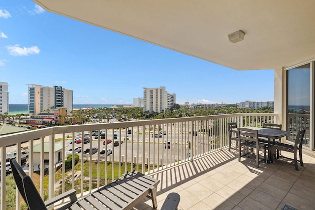 15100 Emerald Coast Pkwy Unit 602, Destin, FL 32541 - balcony with a city view