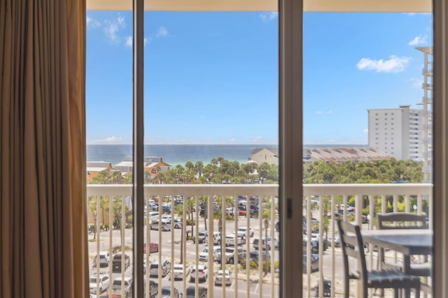 15100 Emerald Coast Pkwy Unit 602, Destin, FL 32541 - balcony featuring a water view