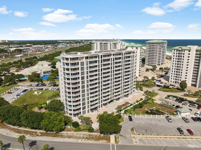 15100 Emerald Coast Pkwy Unit 602, Destin, FL 32541 - view of apartment building / complex featuring a water view and a view of city