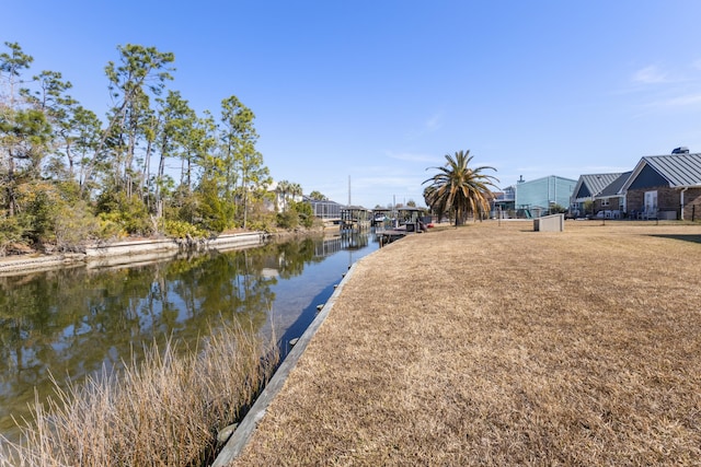 702 Beachcomber Dr, Lynn Haven, FL 32444 - dock area with a water view