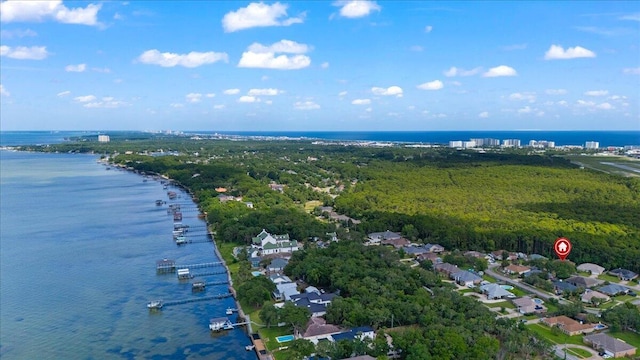 3928 Mesa Rd, Destin, FL 32541 - drone / aerial view of a large body of water