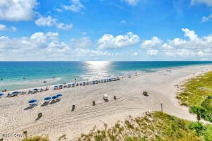 17757 Front Beach Rd Unit 507, Panama City Beach, FL 32413 - water view featuring nearby beach