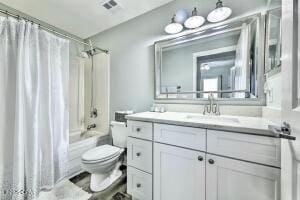 17757 Front Beach Rd Unit 507, Panama City Beach, FL 32413 - full bath featuring vanity and shower / bath combo