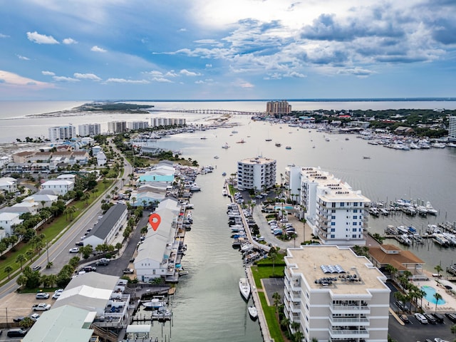 445 Gulf Shore Dr Unit 10, Destin, FL 32541 - view of urban area with a nearby body of water