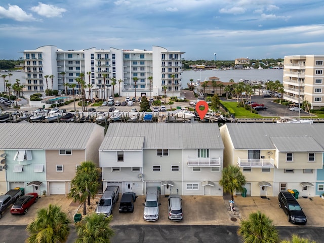 445 Gulf Shore Dr Unit 10, Destin, FL 32541 - drone / aerial view of a large body of water