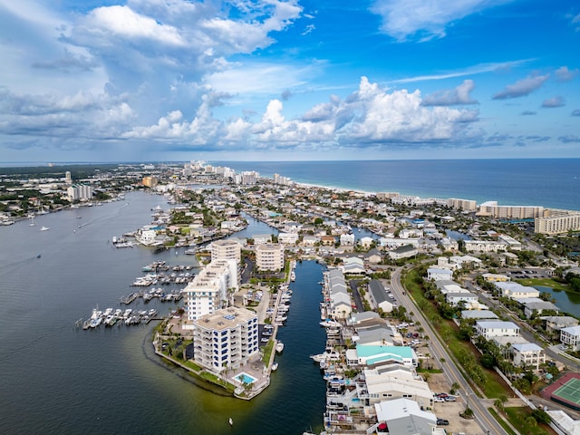 445 Gulf Shore Dr Unit 10, Destin, FL 32541 - view of urban area with a nearby body of water