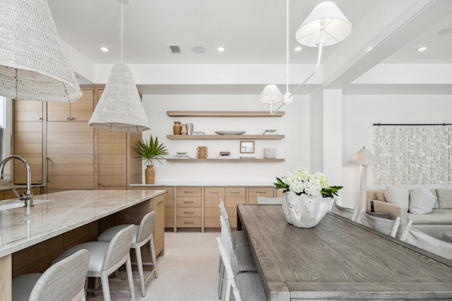 40 Silver Sea Ct Unit Aa4, Inlet Beach, FL 32461 - dining area featuring recessed lighting