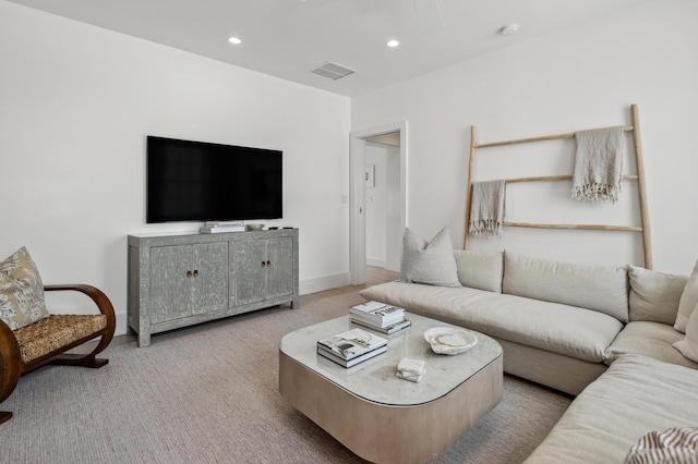 40 Silver Sea Ct Unit Aa4, Inlet Beach, FL 32461 - carpeted living area with recessed lighting