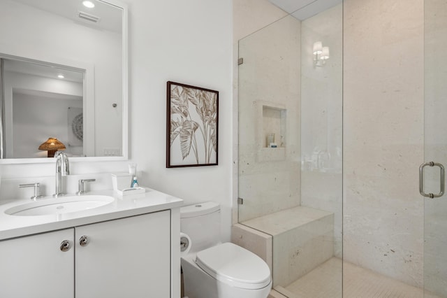 40 Silver Sea Ct Unit Aa4, Inlet Beach, FL 32461 - full bathroom featuring a stall shower and vanity