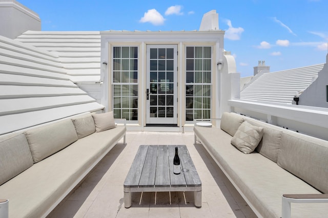 40 Silver Sea Ct Unit Aa4, Inlet Beach, FL 32461 - view of patio featuring outdoor lounge area
