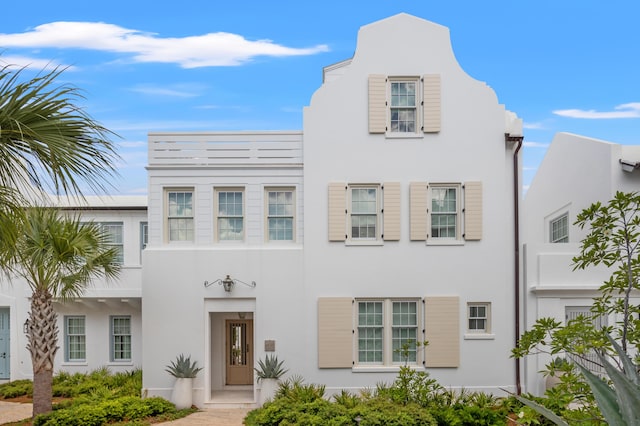 40 Silver Sea Ct Unit Aa4, Inlet Beach, FL 32461 - view of front of house with stucco siding