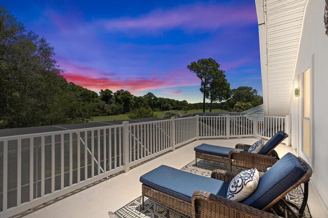 96 Garnet Pl, Destin, FL 32541 - view of patio terrace at dusk