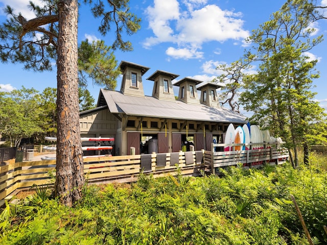 16 Beachberry Ln, Santa Rosa Beach, FL 32459 - rustic home with board and batten siding
