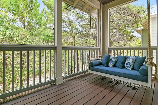 257 Matts Way, Santa Rosa Beach, FL 32459 - view of sunroom