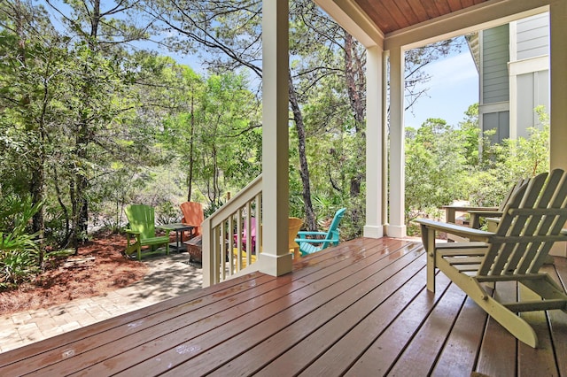 257 Matts Way, Santa Rosa Beach, FL 32459 - view of deck