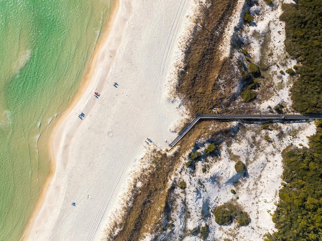 34 W Majestic Palm Dr, Inlet Beach, FL 32461 - aerial overview of property's location featuring a large body of water