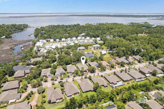 134 Mussett Bayou Ct, Santa Rosa Beach, FL 32459 - view of property location with nearby suburban area and a nearby body of water