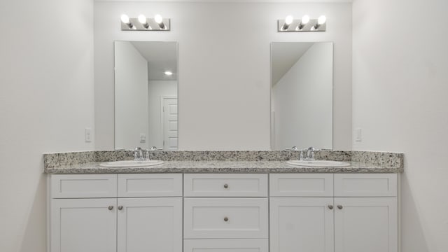 207 Eunola Ln, Freeport, FL 32439 - bathroom with double vanity