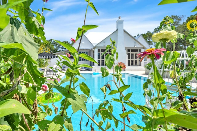 34 E Surfside Dr, Santa Rosa Beach, FL 32459 - swimming pool with a patio area