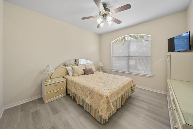 94 Terra Cotta Way, Destin, FL 32541 - bedroom featuring light wood finished floors and a ceiling fan