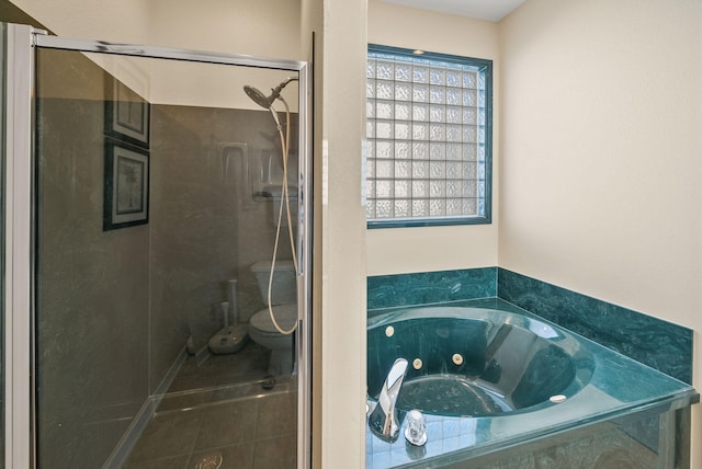 94 Terra Cotta Way, Destin, FL 32541 - full bathroom featuring a jetted tub and a shower stall