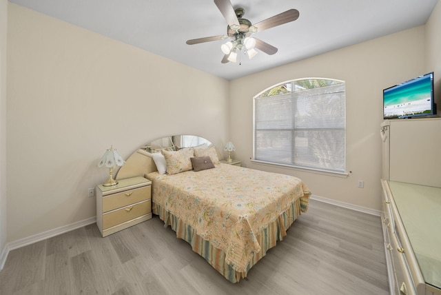 94 Terra Cotta Way, Destin, FL 32541 - bedroom featuring light wood-type flooring and ceiling fan