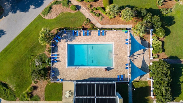94 Terra Cotta Way, Destin, FL 32541 - view from above of property featuring a pool area