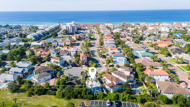94 Terra Cotta Way, Destin, FL 32541 - aerial perspective of suburban area with a nearby body of water