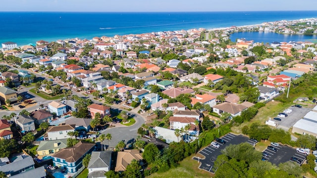 94 Terra Cotta Way, Destin, FL 32541 - aerial view of property and surrounding area with a nearby body of water and nearby suburban area